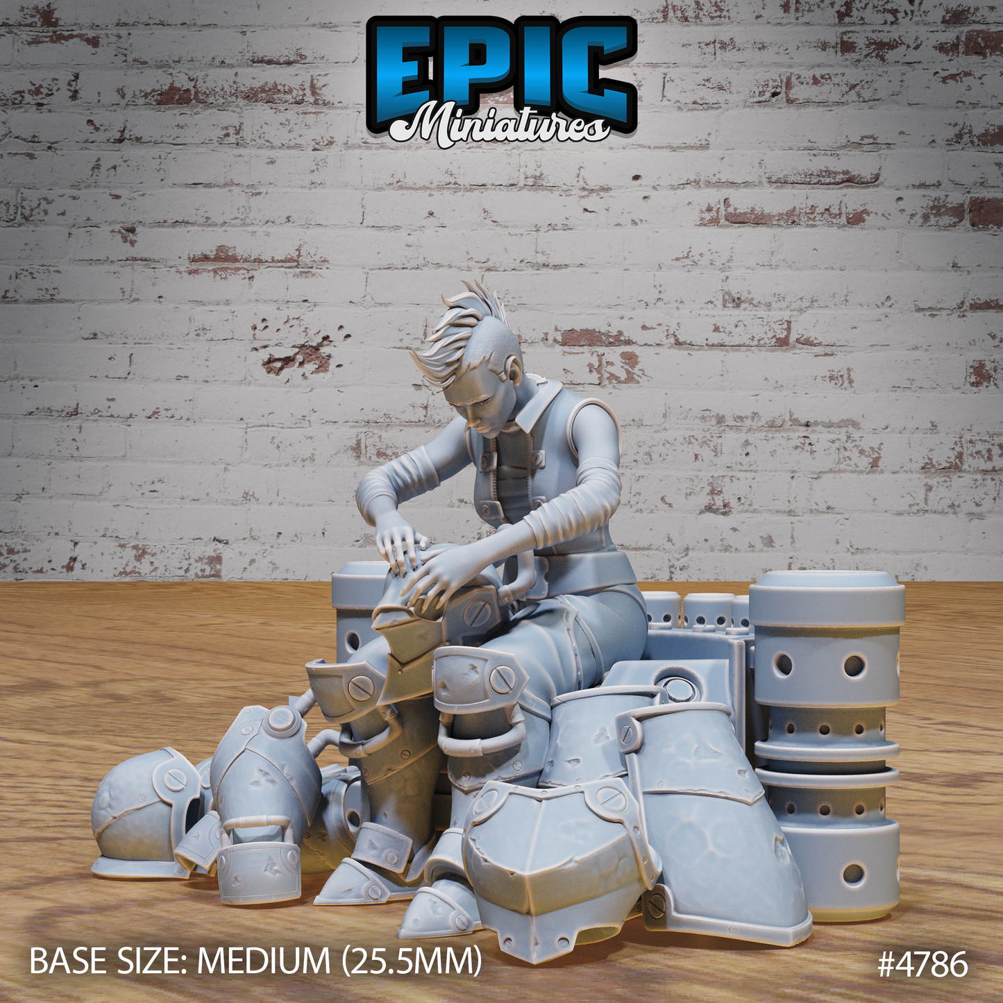 Exosuit Artificer Female - Epic Miniatures | #109 - Steam Society