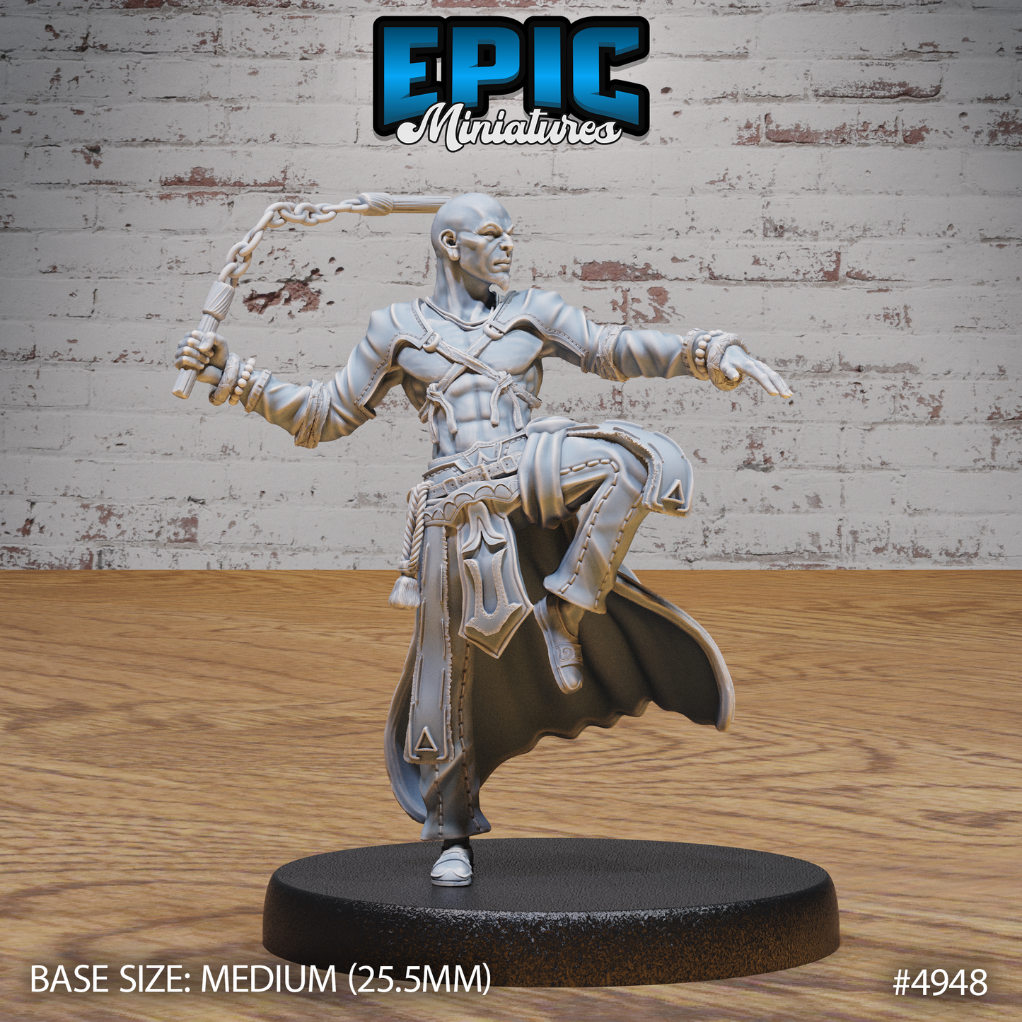 Monk Adventurer Male - Epic Miniatures | #112 -Legends of the East