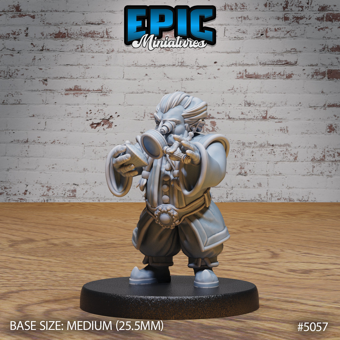 Halfling Villager - Epic Miniatures | #115 -Halfling Meadows