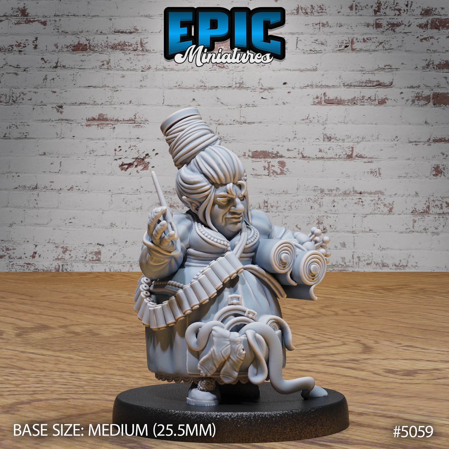 Halfling Villager - Epic Miniatures | #115 -Halfling Meadows