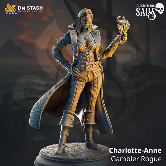 Charlotte-Anne - Gambler Rogue | DM Stash | Blood on the Sails