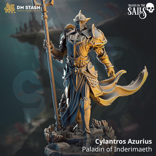 Cylantros Azurius - Paladin of Inderimaeth | DM Stash | Blood on the Sails