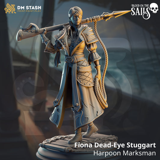 Fiona "Dead-Eye" Stuggart - Harpoon Marksman | DM Stash | Blood on the Sails