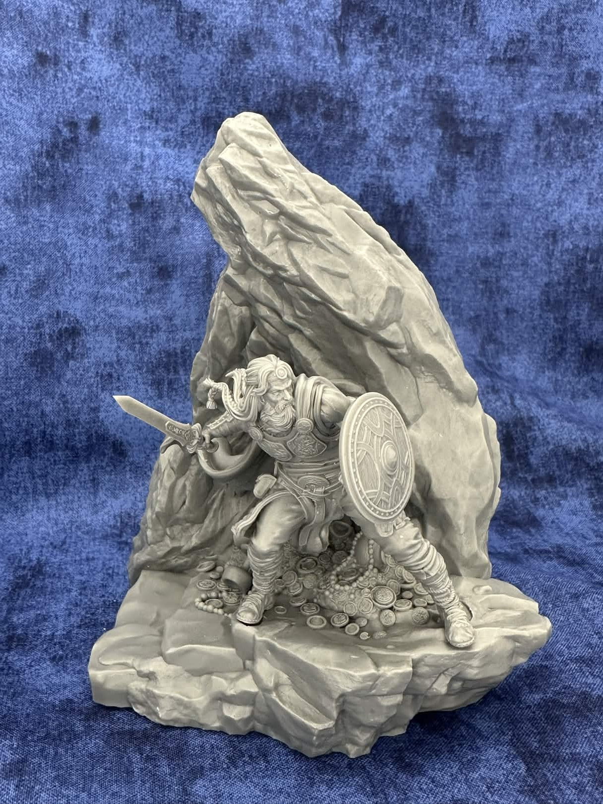 Beowulf – The Tragedy of Courage | Nerikson | 3D Printed Fantasy Miniature