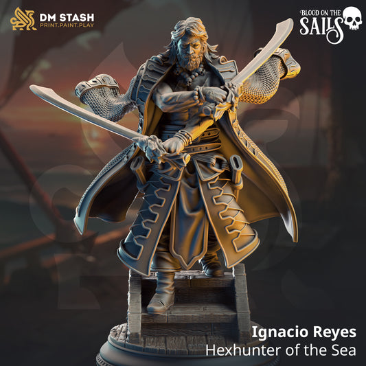 Ignacio Reyes - Hexhunter of the Sea | DM Stash | Blood on the Sails