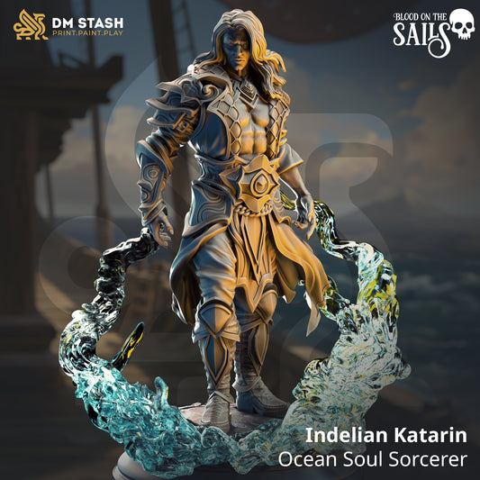 Indelian Katarin - Ocean Soul Sorcerer | DM Stash | Blood on the Sails