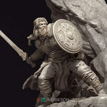 Beowulf – The Tragedy of Courage | Nerikson | 3D Printed Fantasy Miniature