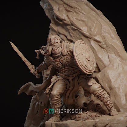 Beowulf – The Tragedy of Courage | Nerikson | 3D Printed Fantasy Miniature