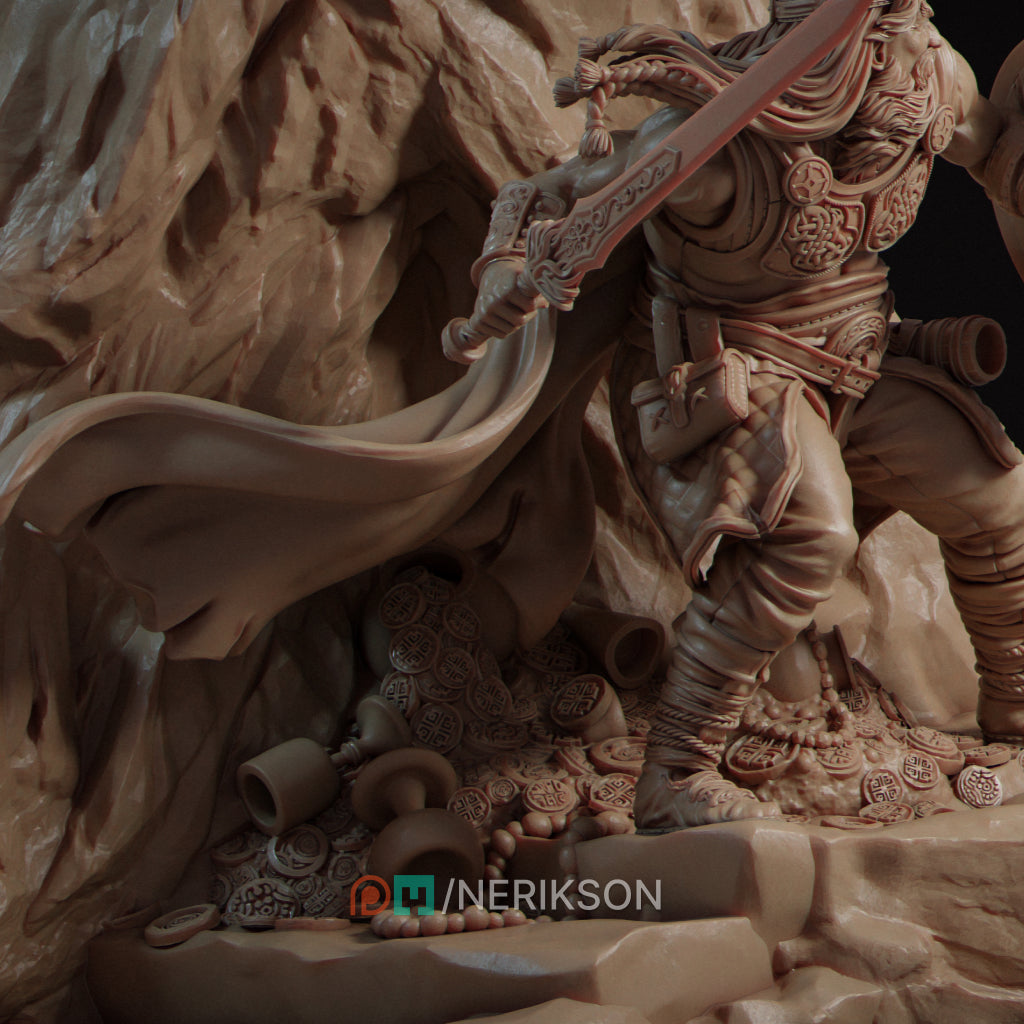 Beowulf – The Tragedy of Courage | Nerikson | 3D Printed Fantasy Miniature