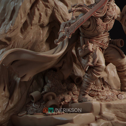 Beowulf – The Tragedy of Courage | Nerikson | 3D Printed Fantasy Miniature