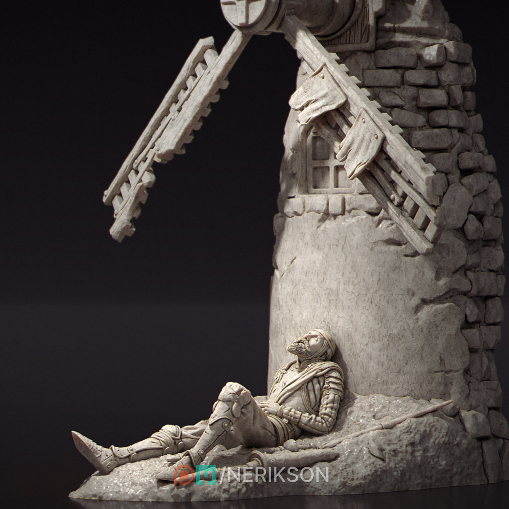 Don Quixote – The Tragedy of Dreams | Nerikson | 3D Printed Fantasy Miniature