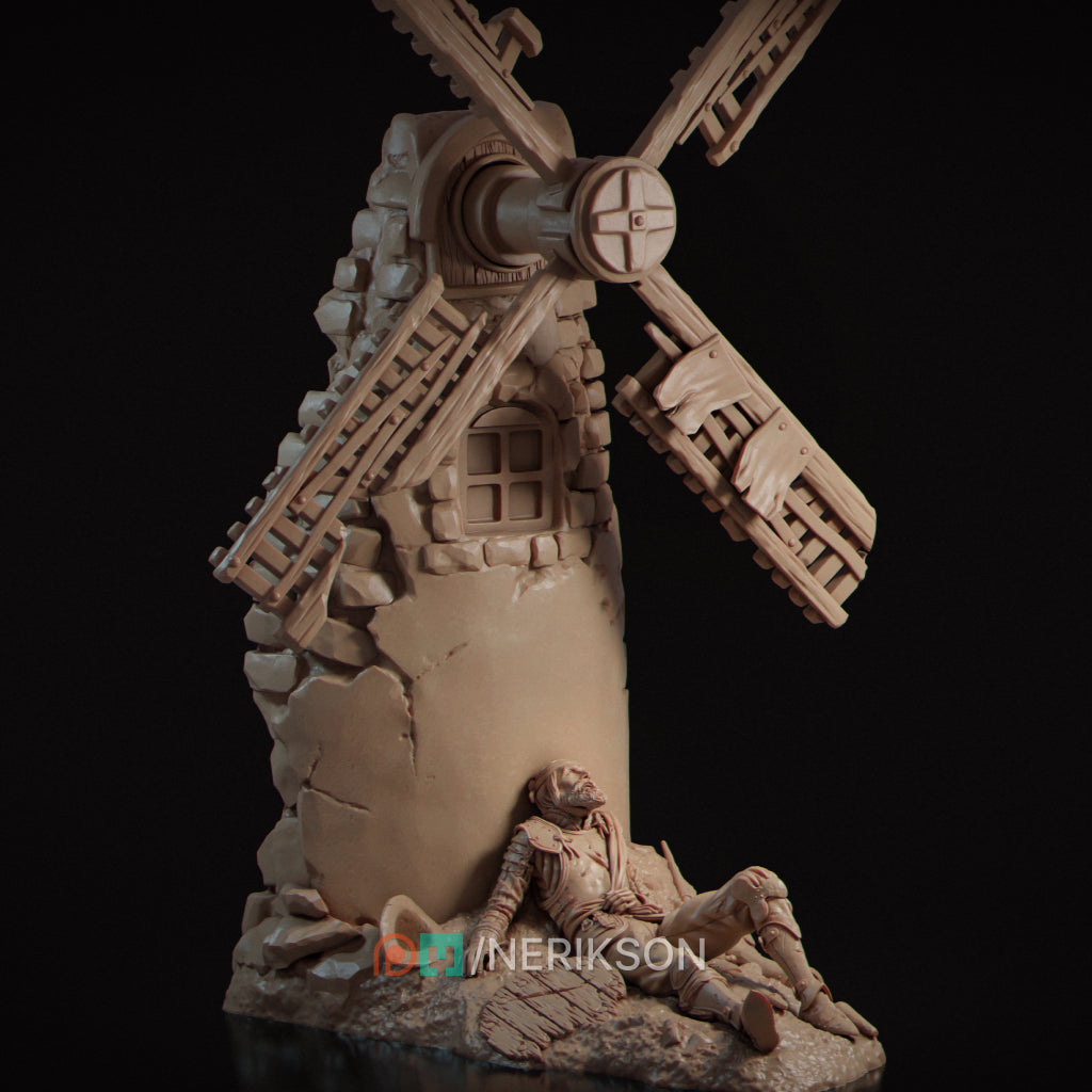 Don Quixote – The Tragedy of Dreams | Nerikson | 3D Printed Fantasy Miniature