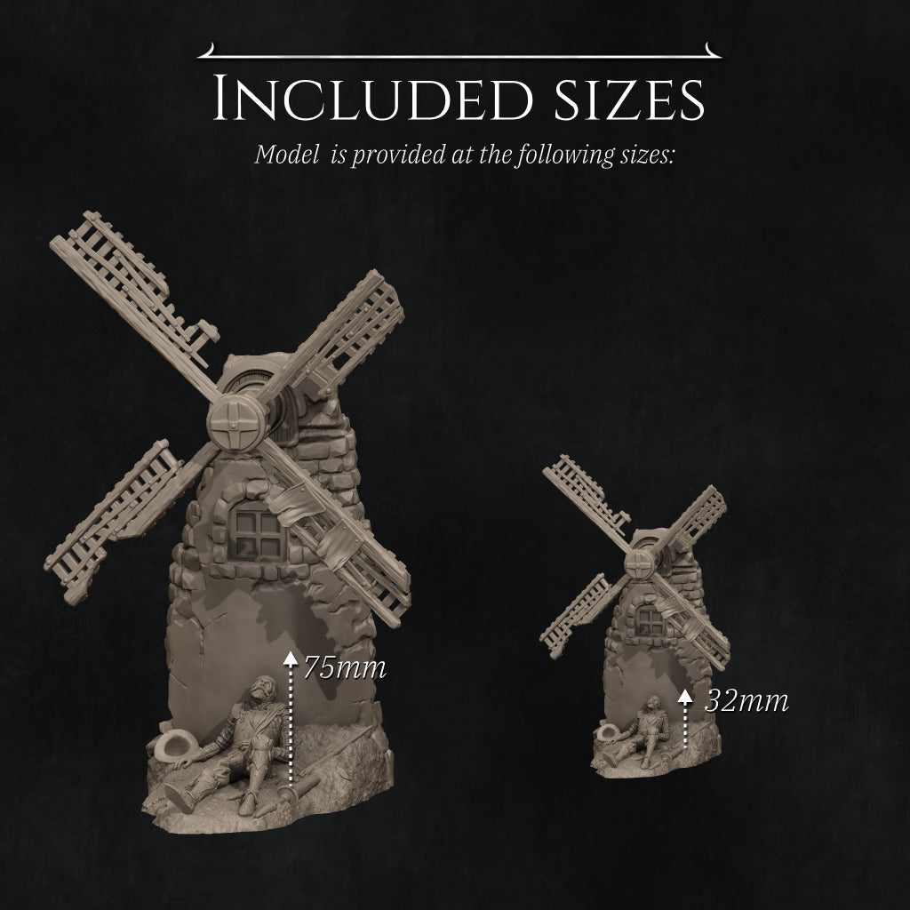 Don Quixote – The Tragedy of Dreams | Nerikson | 3D Printed Fantasy Miniature