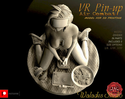 VR-Pinup Air Fighter