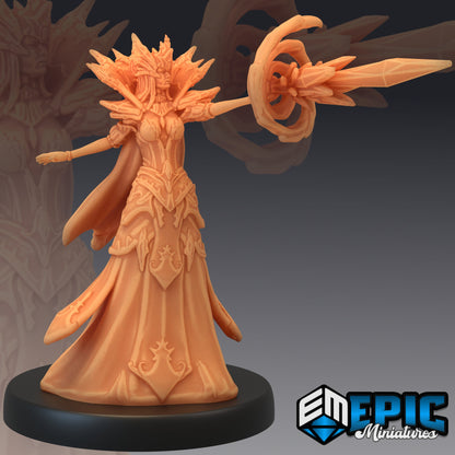 Snow Queen Series - Epic Miniatures | Large | Frozen | Tundra | Ice | Arctic | Elf | Elves | Royalty