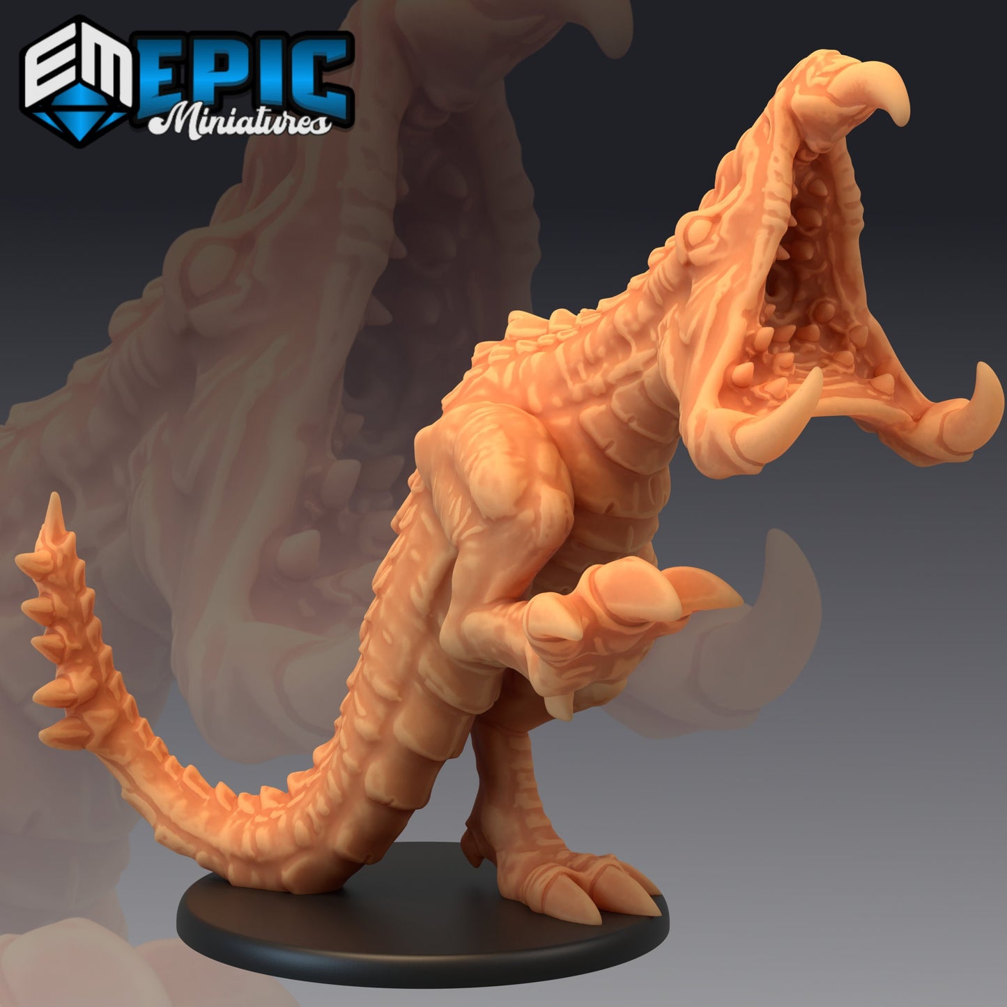 Ethereal Marauder - #03 Serpentia Reborn - Epic Miniatures | Large | Mount | Lizardfolk