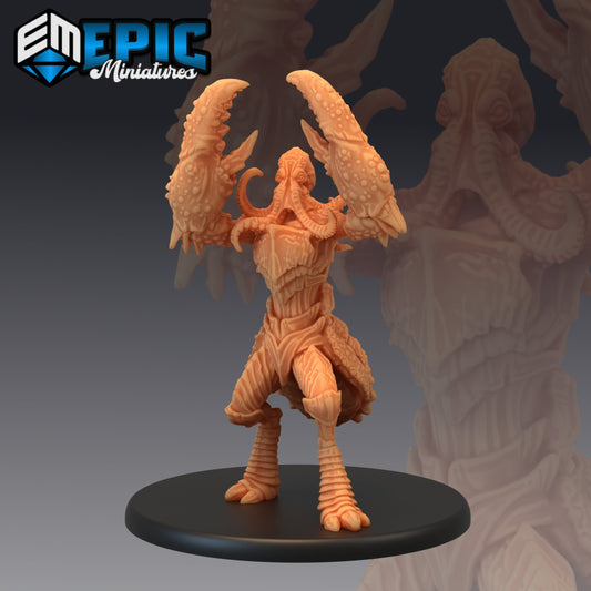 Octocrab - Epic Miniatures | Large | D&D | Lovecraft, Underwater, Crustacean, Claw