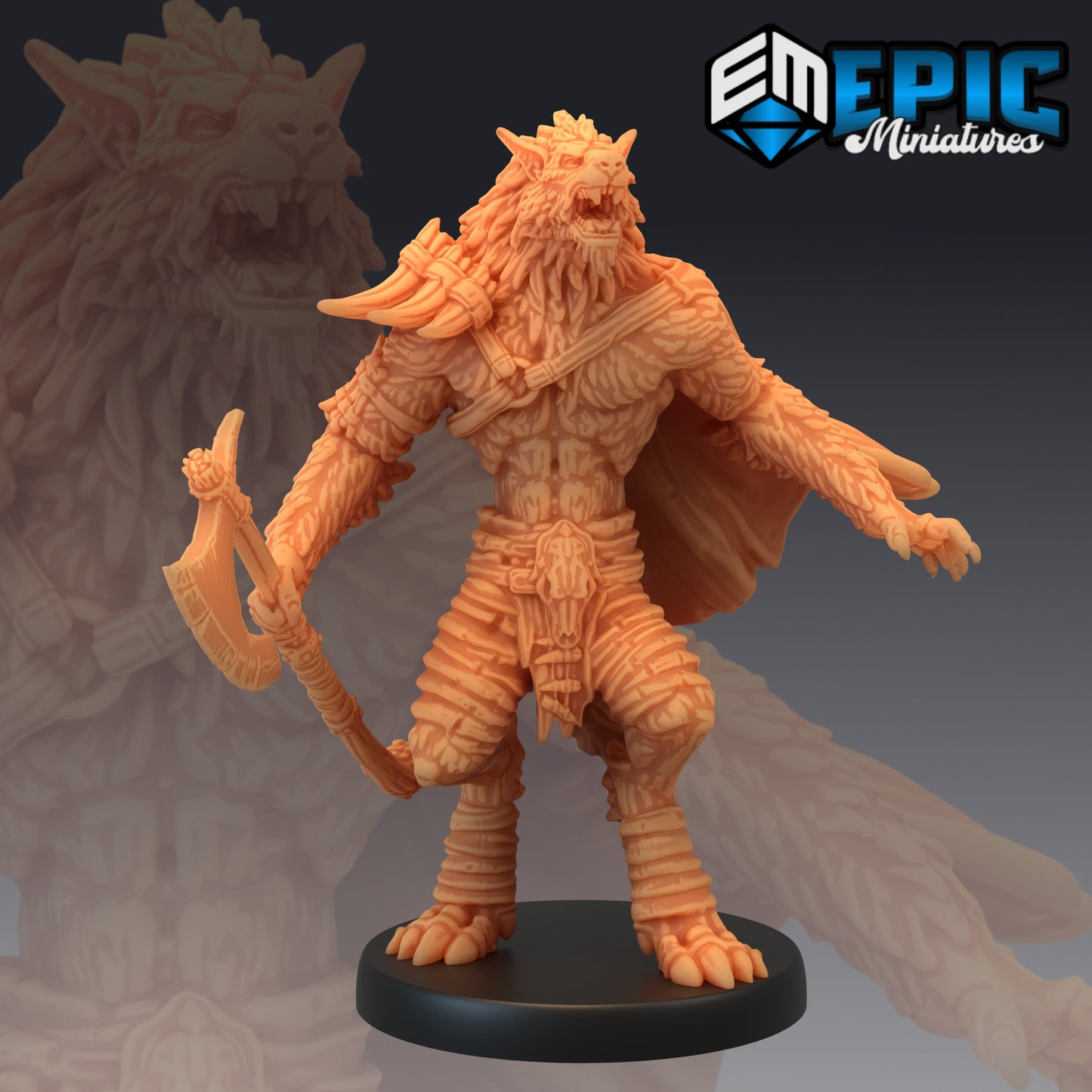 Werewolf - Epic Miniatures | Shifter, Lycanthrope, Wolf, Lycan, Strahd, Evil