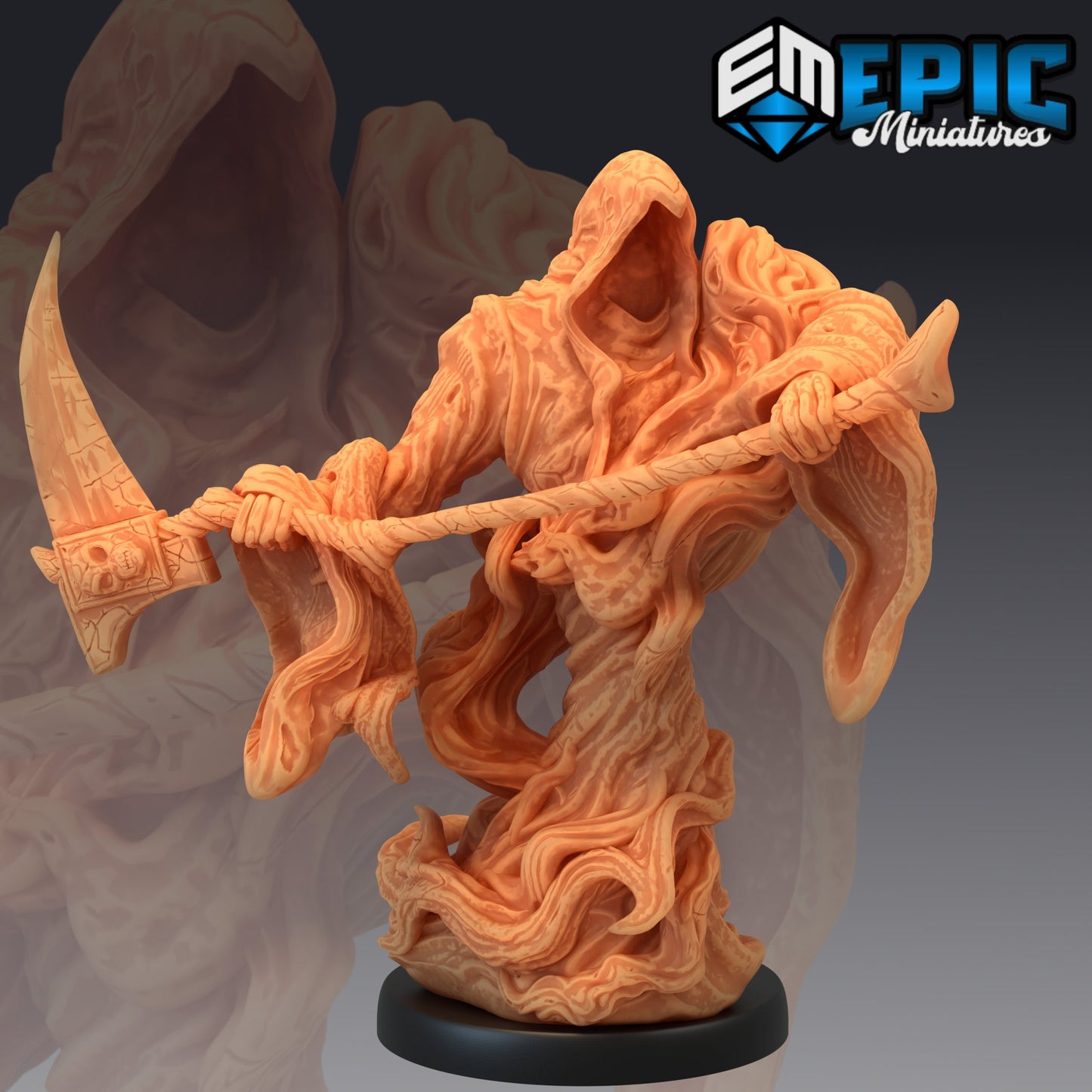 Wraith - Epic Miniatures | Evil, Undead, Strahd, Ghost, Shade, Shadow, Scythe, Spirit