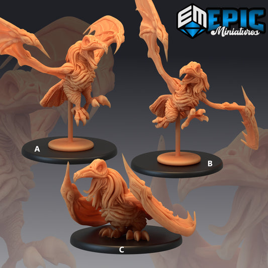 Shantak - Epic Miniatures #11 - Ruins of Madness | Large | D&D | Lovecraft, Lovecraftian, Evil, Strahd, Horror, Flying