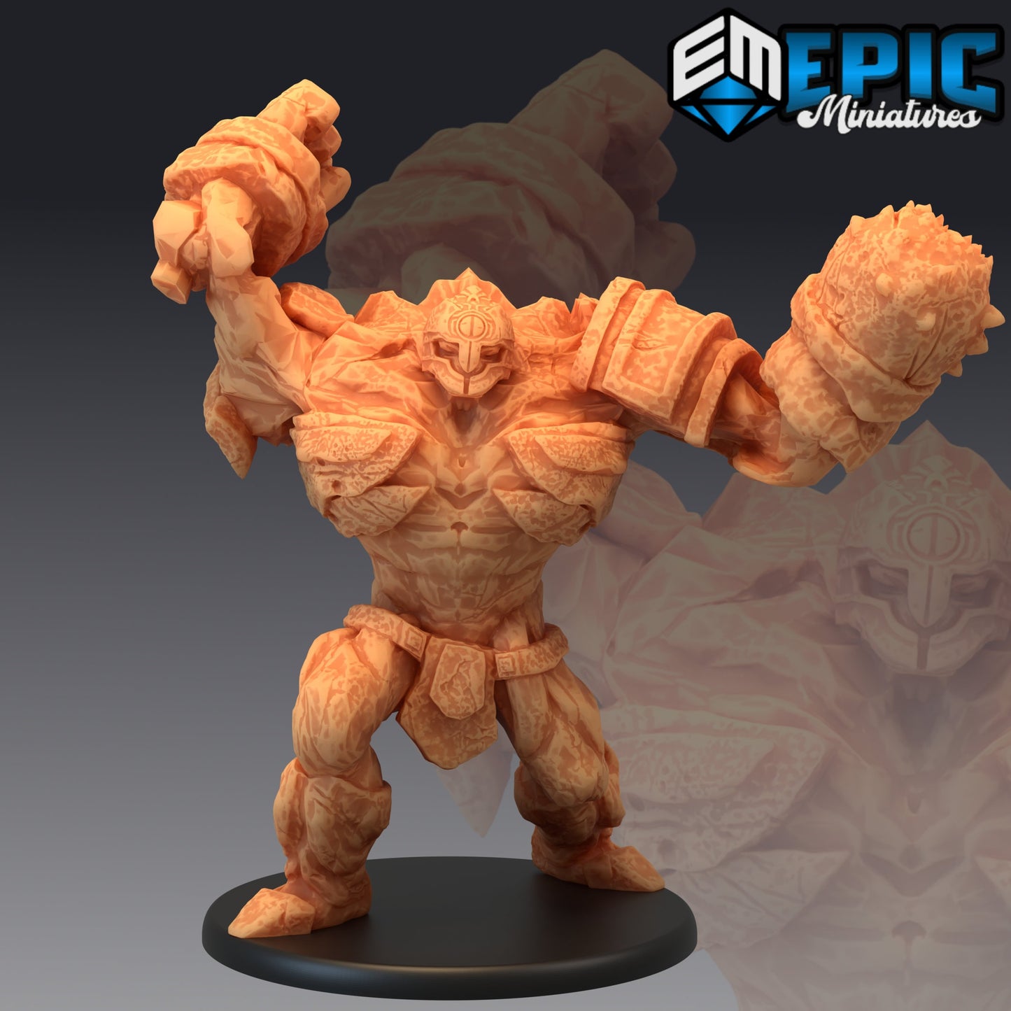 Ice Golem - #08 Artic Nights - Epic Miniatures | Large | Elementals | Ice | Snow | Frozen | Arctic | Construct | Tundra