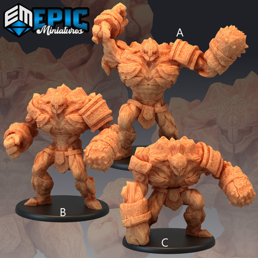 Ice Golem - #08 Artic Nights - Epic Miniatures | Large | Elementals | Ice | Snow | Frozen | Arctic | Construct | Tundra