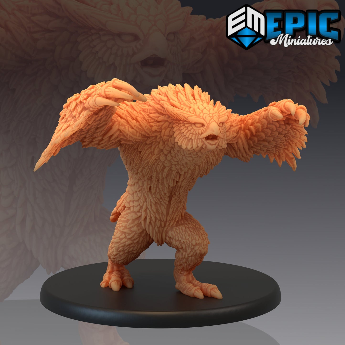 OwlBear Series - Epic Miniatures | Large | Frozen | Tundra | Ice | Snow | Arctic | Classic Monster