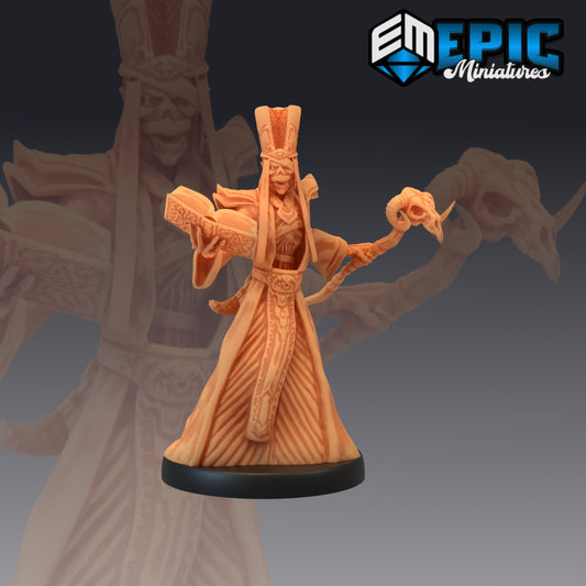 Lich 002 - #01 The Crypt of Dread - Epic Miniatures | Evil, Undead, Zombie, Necromancer, Classic Monsters