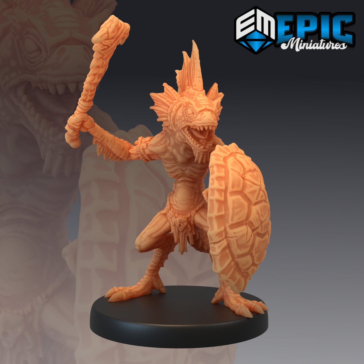 Fishfolk - #05 Endless Depth - Epic Miniatures | Lovecraft, Underwater, Fish People, Murloc