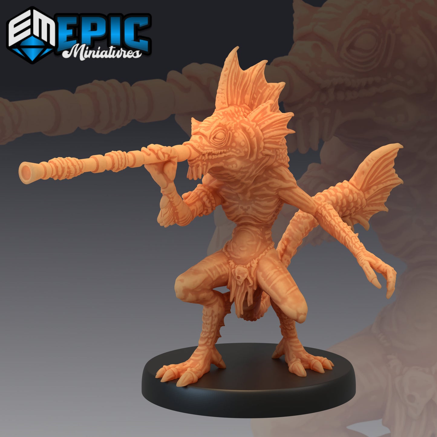 Fishfolk - #05 Endless Depth - Epic Miniatures | Lovecraft, Underwater, Fish People, Murloc