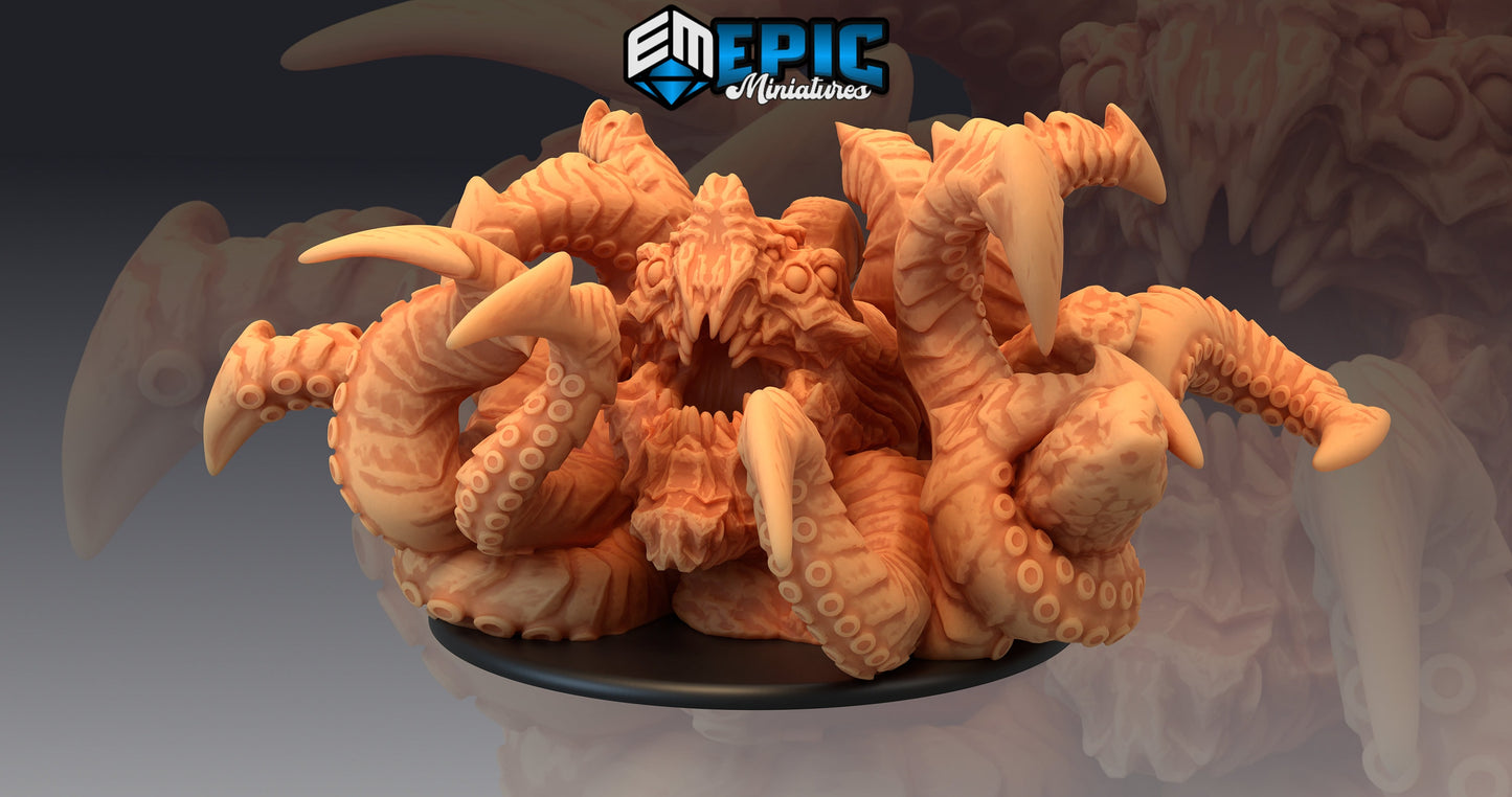 Kraken - Epic Miniatures | Gargantuan | D&D | Lovecraft, Underwater, Tentacles, Squid, Classic Monster
