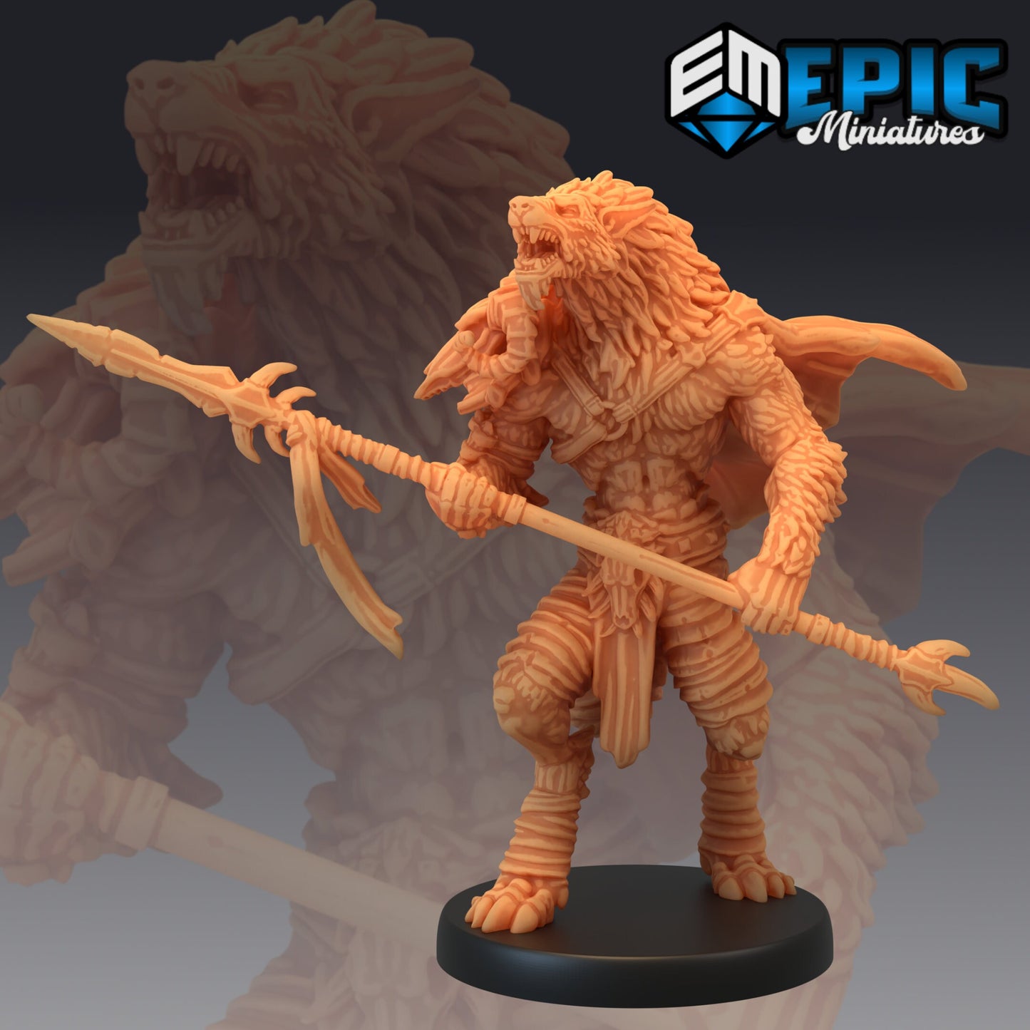 Werewolf - Epic Miniatures | Shifter, Lycanthrope, Wolf, Lycan, Strahd, Evil