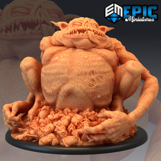 Tsathoggua - Epic Miniatures | Huge  | Dungeons and Dragons | Pathfinder | Lovecraft, Lovecraftian, Old God, Horror, Sons of Midnight