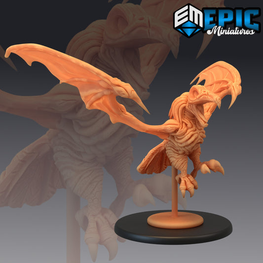 Shantak - Epic Miniatures #11 - Ruins of Madness | Large | D&D | Lovecraft, Lovecraftian, Evil, Strahd, Horror, Flying