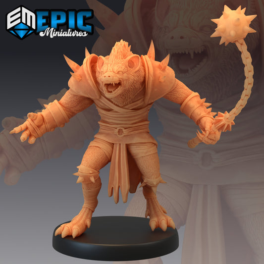 Gnoll Mace - Epic Miniatures | Gnoll, Mace, Warrior