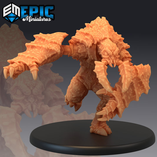 Umber Hulk Running 355 - #13 Monster Rampage - Epic Miniatures | Insect, Beast, Running