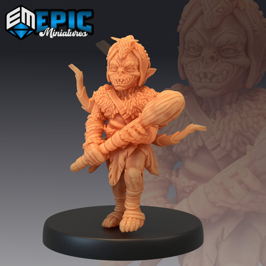 Goblin Warrior Club 363 - #13 Monster Rampage - Epic Miniatures | Goblin, Warrior, Club