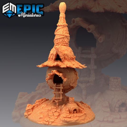 Goblin Village Tree House 367 - #13 Monsters Rampage - Epic Miniatures | Goblin, Village, Tree House