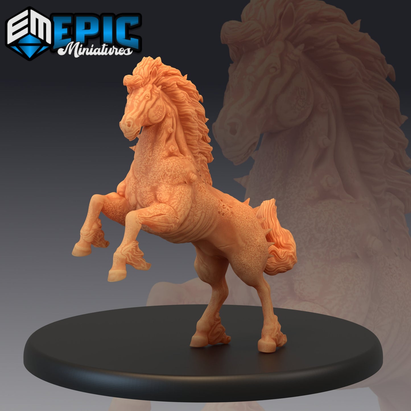 Fallen Pegasus Wingless 389 - #14 Last Rebellion - Epic Miniatures | Horse, Epic