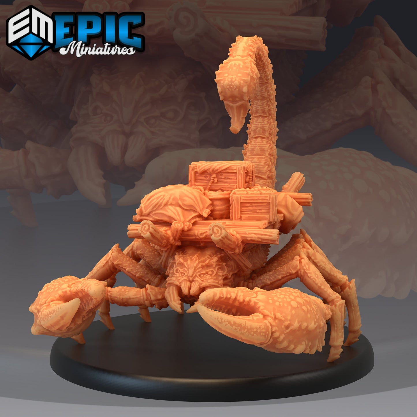 Giant Scorpion Pack Animal 465 - #16 Mythical Desert - Epic Miniatures | Giant Scorpion, Pack Animal