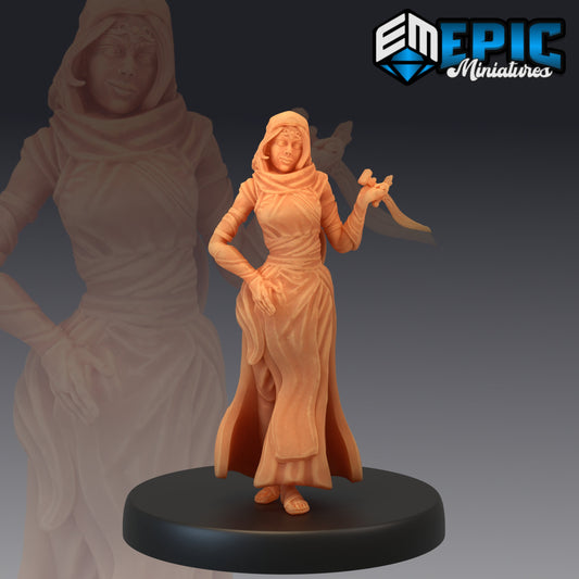 Viziers Assassin - Epic Miniatures | Vizier, Human, Assassin, Female