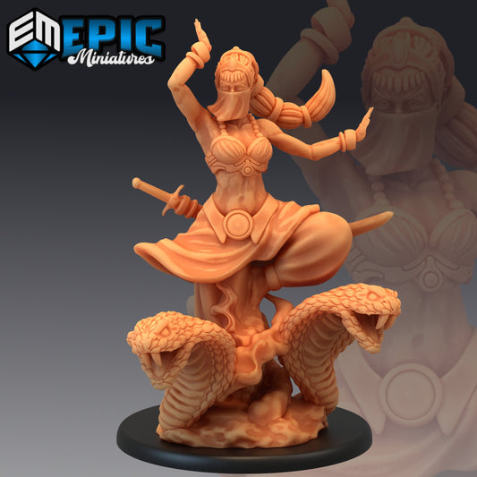 Dao Magic - Epic Miniatures | Woman, Desert Woman, Dervish, Snakes