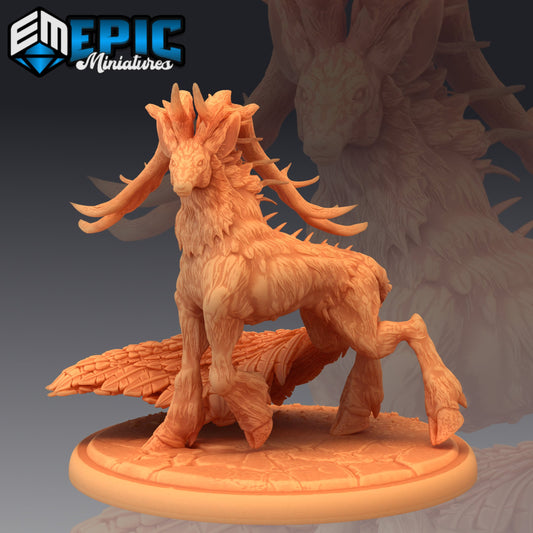 Deer King Walking 425 - #15 Fey Woods - Epic Miniatures | Deer, King, Forest