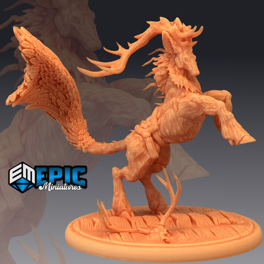 Deer King Mount - Epic Miniatures | Deer, King, Forest