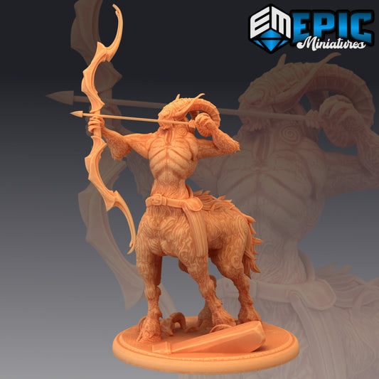 Centauroid Satyr Archer - Epic Miniatures | Centaur, Satyr, Archer