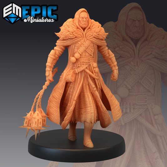 Half Orc Witch Hunter Mace - Epic Miniatures | Half Orc, Witch Hunter, Mace