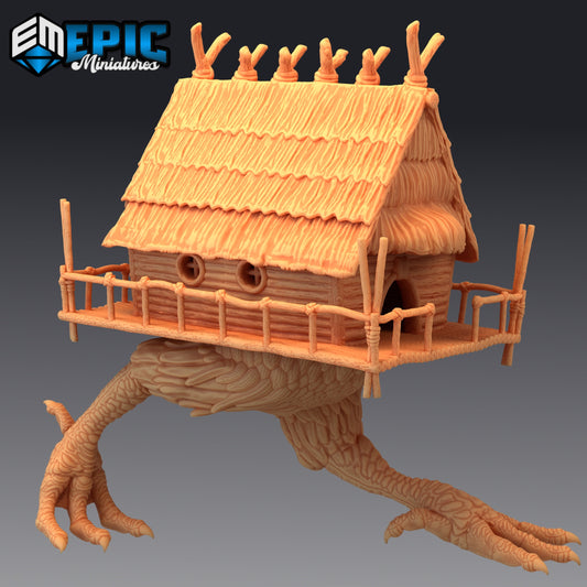 Baba Yagas Walking Hut - Epic Miniatures | Nightmare, Baba Yaga, Hut, House