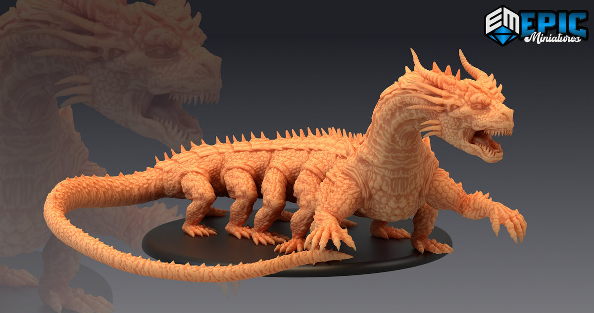 Beheir Behir Ancient 338 - #13 Monster Rampage - Epic Miniatures | Beast, Liz ...