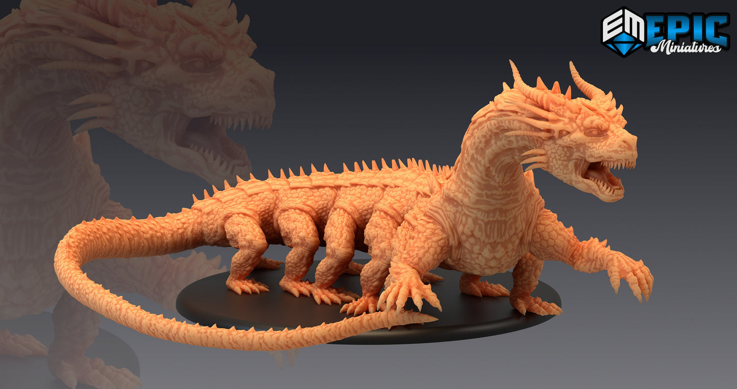 Behir Ancient 338 - #13 Monster Rampage - Epic Miniatures | Beast, Lizard, Dragon, Centipede, Legs