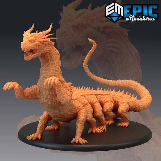 Behir Adult 339 - #13 Monster Rampage - Epic Miniatures | Beast, Lizard, Dragon, Centipede, Legs
